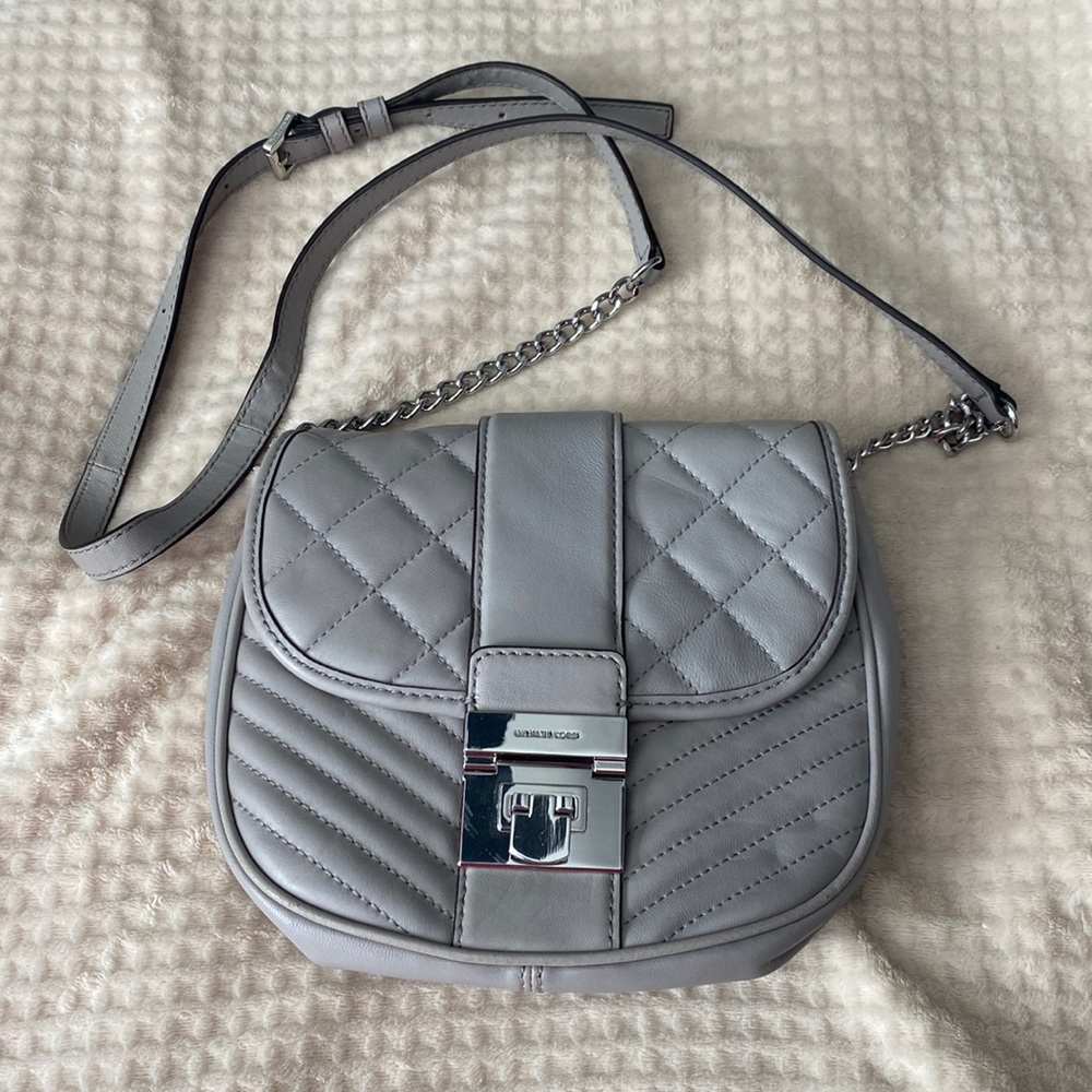 Michael Kors small leather crossbody bag with matching wallet
